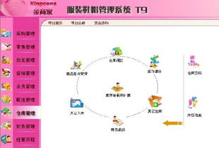 金商家T9服装软件 融合财务、行业管理与ERP的软件开发解决方案